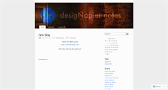 Desktop Screenshot of designapier.wordpress.com