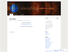 Tablet Screenshot of designapier.wordpress.com