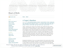 Tablet Screenshot of heartofbirth.wordpress.com