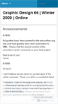 Mobile Screenshot of grdes66winter.wordpress.com
