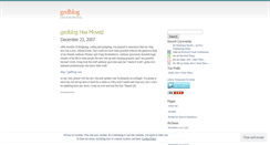 Desktop Screenshot of gedmaheux.wordpress.com