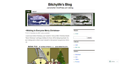 Desktop Screenshot of bitchylife.wordpress.com