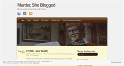 Desktop Screenshot of murdersheblogged1.wordpress.com