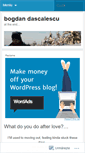 Mobile Screenshot of dascalescubogdan.wordpress.com