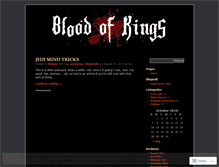 Tablet Screenshot of bloodofkings.wordpress.com