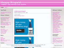 Tablet Screenshot of happy014.wordpress.com