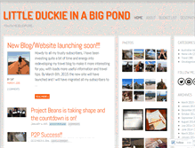 Tablet Screenshot of littleduckiesadventures.wordpress.com