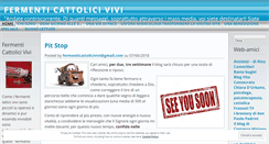 Desktop Screenshot of fermenticattolicivivi.wordpress.com