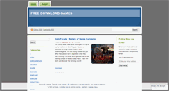Desktop Screenshot of fngame.wordpress.com