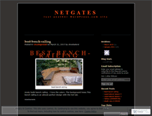 Tablet Screenshot of netgates.wordpress.com