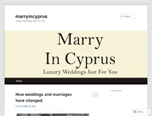 Tablet Screenshot of marryincyprus.wordpress.com