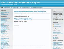 Tablet Screenshot of ipleague.wordpress.com