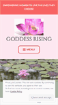 Mobile Screenshot of goddessrising.wordpress.com