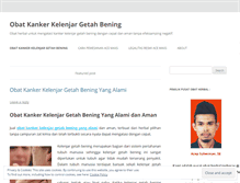 Tablet Screenshot of obatkankerkelenjargetahbeningaman.wordpress.com