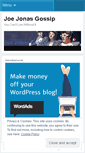 Mobile Screenshot of joejonasgossip.wordpress.com