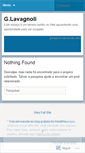 Mobile Screenshot of glavagnoli.wordpress.com