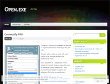 Tablet Screenshot of openexe.wordpress.com