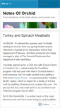 Mobile Screenshot of notesoforchid.wordpress.com