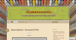Desktop Screenshot of dazzrecords.wordpress.com