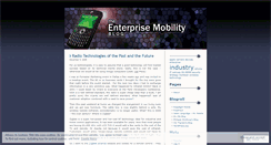 Desktop Screenshot of enterprisemobility.wordpress.com