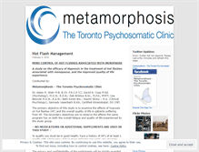 Tablet Screenshot of metamorphosisclinic.wordpress.com