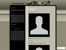 Tablet Screenshot of casaboutique.wordpress.com