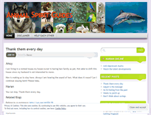 Tablet Screenshot of healbyanimalspirits.wordpress.com