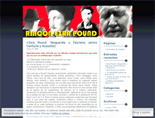 Tablet Screenshot of ezrapound.wordpress.com