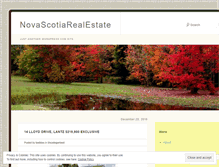 Tablet Screenshot of novascotiahomes.wordpress.com