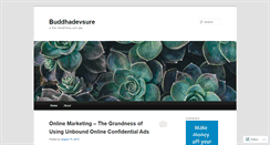 Desktop Screenshot of buddhadevsure.wordpress.com
