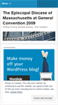 Mobile Screenshot of gc2009diomass.wordpress.com