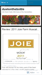 Mobile Screenshot of dustonthebottle.wordpress.com
