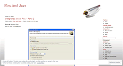 Desktop Screenshot of flexandjava.wordpress.com