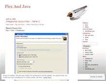 Tablet Screenshot of flexandjava.wordpress.com