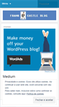 Mobile Screenshot of frankcastiglione.wordpress.com