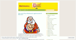 Desktop Screenshot of matrimusica.wordpress.com
