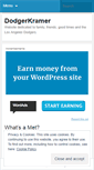 Mobile Screenshot of dodgerkramer.wordpress.com
