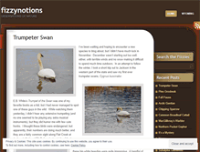 Tablet Screenshot of fizzynotions.wordpress.com
