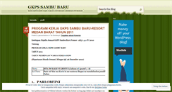 Desktop Screenshot of gkpssambubaru.wordpress.com