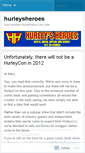 Mobile Screenshot of hurleysheroes.wordpress.com