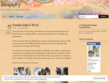 Tablet Screenshot of fairuzs.wordpress.com