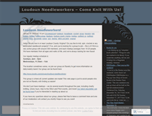 Tablet Screenshot of loudounneedles.wordpress.com