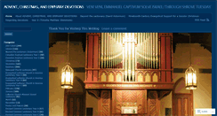 Desktop Screenshot of adventchristmasepiphany.wordpress.com