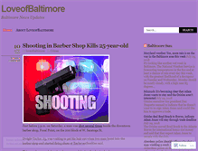Tablet Screenshot of loveofbaltimore.wordpress.com