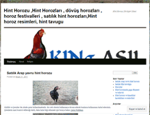 Tablet Screenshot of hinthorozlari.wordpress.com