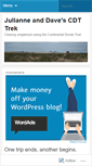 Mobile Screenshot of cdtsingletrack.wordpress.com