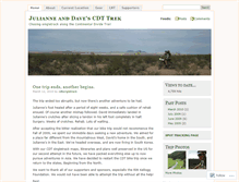 Tablet Screenshot of cdtsingletrack.wordpress.com