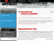 Tablet Screenshot of dirtstar2011.wordpress.com