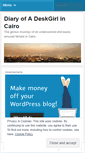 Mobile Screenshot of diaryofadeskgirl.wordpress.com