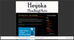 Desktop Screenshot of heyokahealing.wordpress.com